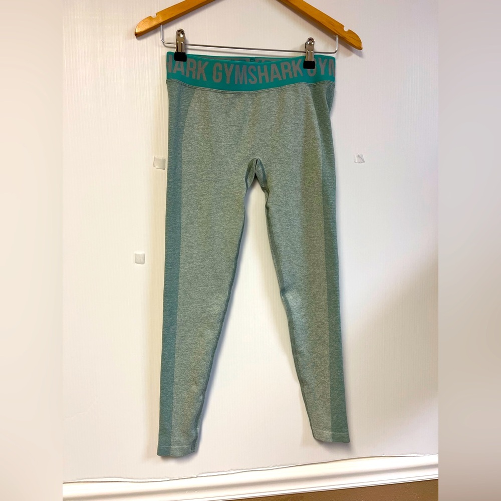 Gymshark Flex Low Rise Leggings - Spring Green Marl/Jade Green - Size M (NWT)‎